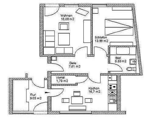 Fewo Thul Apartment Plein Стая снимка